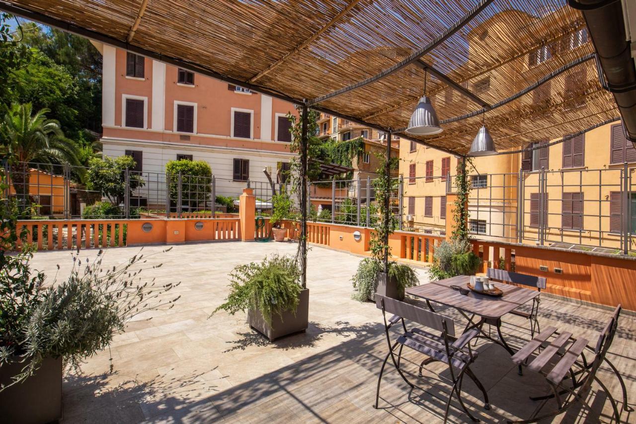 Luxuary Terrace Trastevere Róma Kültér fotó